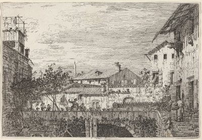 O Terraço, c. 17351746. de Canaletto