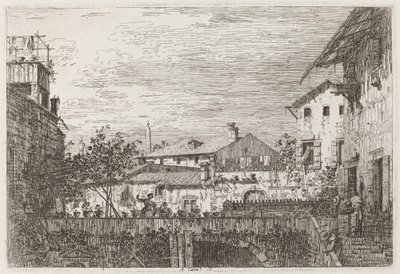 O Terraço [inferior direito] de Canaletto