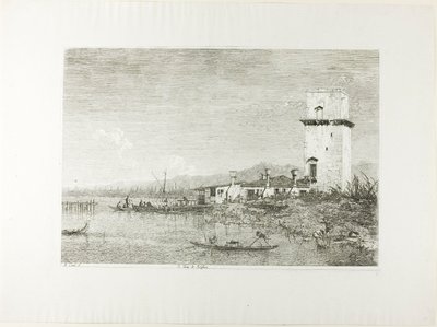 A Torre de Malghera, de Vedute de Canaletto