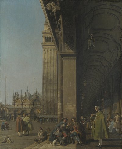 Veneza: A Praça de São Marcos de Canaletto