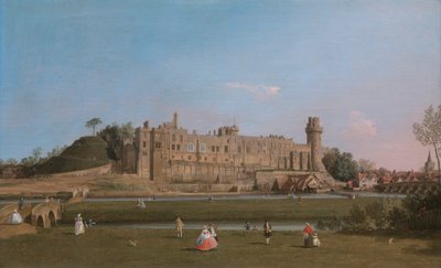 Castelo de Warwick de Canaletto