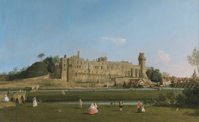Castelo de Warwick de Canaletto
