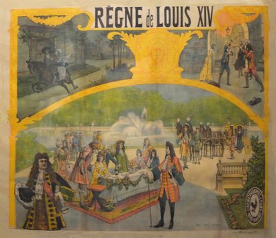Cartaz do regime de Luís XIV 1904 de Candido Aragonez de Faria