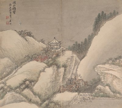 Paisagens nos Estilos de Vários Artistas. de Cao Jian