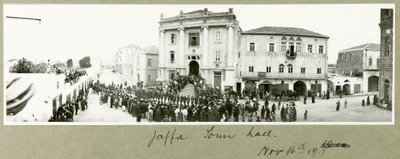 Prefeitura de Jaffa, 16 de novembro de 1917 de Capt. Arthur Rhodes