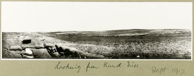 Olhando de Kurd Hill, setembro de 1917 de Capt. Arthur Rhodes