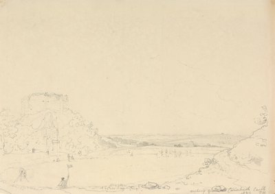 Campo de tiro com arco, Carisbrooke, Isle of Wight de Capt. Thomas Hastings