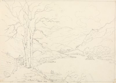 Em Rydal Lake, 8 de Fevereiro de 1836 de Capt. Thomas Hastings