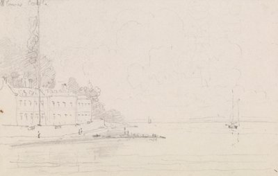 Castelo de Cowes, Ilha de Wight de Capt. Thomas Hastings