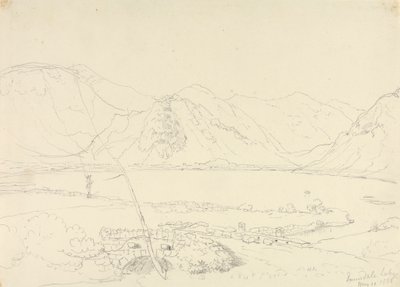 Lago Ennerdale, 10 de Maio de 1836 de Capt. Thomas Hastings