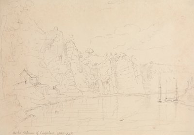 Entrada de Chepstow, Setembro de 1845 de Capt. Thomas Hastings