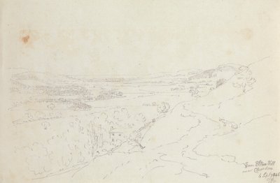 De Elton Hill, perto de Clevedon, 6 de Setembro de 1845 de Capt. Thomas Hastings
