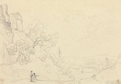 De debaixo da Fortaleza dentro do Castelo de Carisbrooke, 18 de Maio de 1829 de Capt. Thomas Hastings