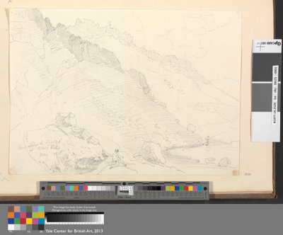 De debaixo dos ecrãs em Wast Water, Maio de 1836 de Capt. Thomas Hastings