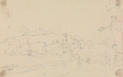 Igreja Godshill, Agosto de 1826 de Capt. Thomas Hastings