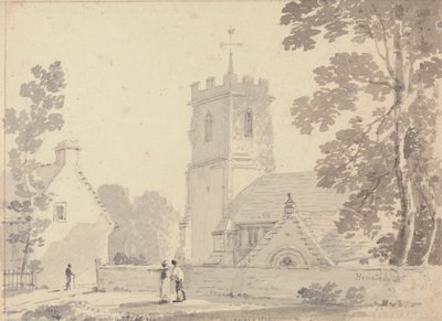 Igreja de Henstridge, 23 de Agosto de 1833 de Capt. Thomas Hastings