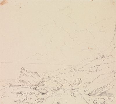 Landslip, Isle of Wight, 13 de Agosto de 1829 de Capt. Thomas Hastings