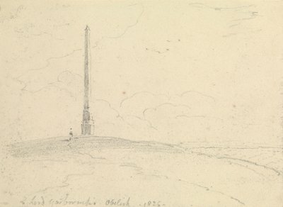 O Obelisco de Lord Yarborough de Capt. Thomas Hastings