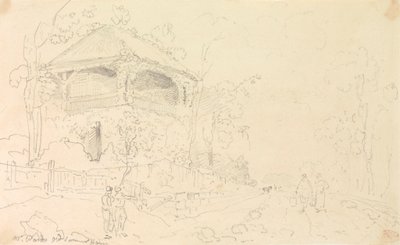 Casa de Verão Antiga do Sr. Ward, Ilha de Wight de Capt. Thomas Hastings