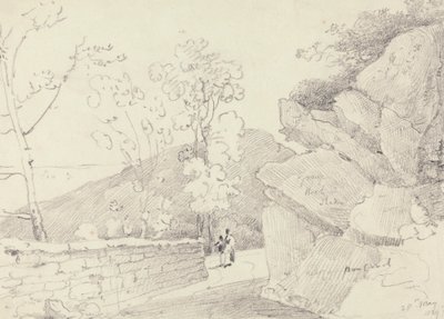 Perto de Bonchurch, Ilha de Wight, 28 de Maio de 1829 de Capt. Thomas Hastings