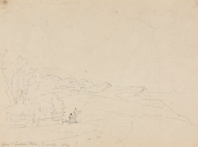Perto da Estação de Saint Lawrence, Ilha de Wight de Capt. Thomas Hastings