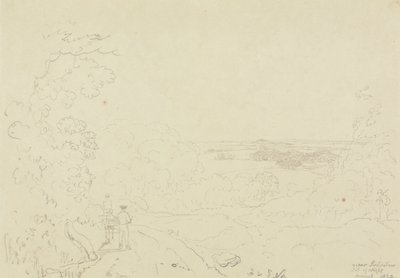 Perto de Swainstone, Ilha de Wight, Agosto de 1829 de Capt. Thomas Hastings