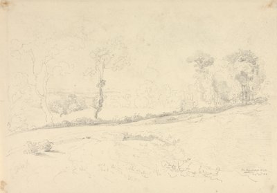 Em Hampstead Heath, 22 de Agosto de 1818 de Capt. Thomas Hastings