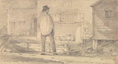 Em Hastings Beach, Agosto de 1821 de Capt. Thomas Hastings