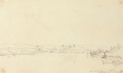 Na Medina, perto de Cowes, Isle of Wight de Capt. Thomas Hastings