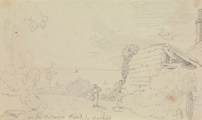 Na estrada de West Cowes para Newport de Capt. Thomas Hastings
