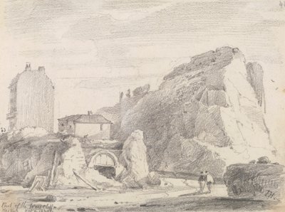 Parte do Penhasco Oeste, Hastings, 8 de Outubro de 1820 de Capt. Thomas Hastings