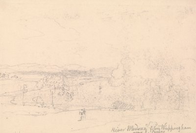 Rio Medina de Whippingham perto de East Cowes de Capt. Thomas Hastings