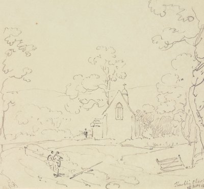 Igreja de Shanklin, Ilha de Wight, 28 de Maio de 1829 de Capt. Thomas Hastings