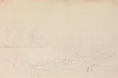 Esboço de uma casa de campo perto da costa de Capt. Thomas Hastings
