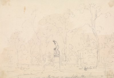 Estátua de Caim e Abel na Floresta perto de Leytonstone de Capt. Thomas Hastings