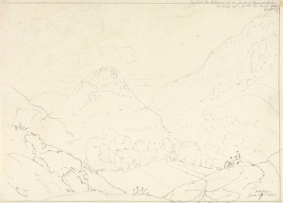 The Jaws of Borrowdale, sábado 27 de Junho de 1835 de Capt. Thomas Hastings