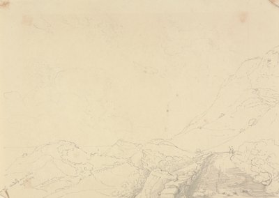 O deslizamento de terras sobre Niton, 13 de Agosto de 1829 de Capt. Thomas Hastings