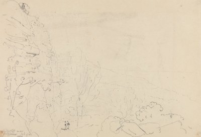 Subcliff perto de Saint Lawrence, Isle of Wight de Capt. Thomas Hastings