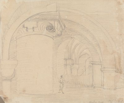 Undercroft, Catedral de Canterbury de Capt. Thomas Hastings