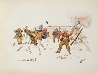 Allemachtij, de The Leaguer of Ladysmith, 1900 de Captain Clive Dixon