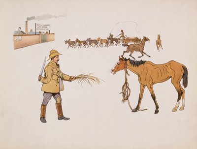 Para a Fábrica Chevril, de The Leaguer of Ladysmith, 1900 de Captain Clive Dixon