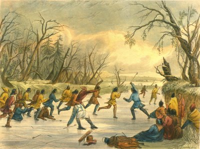 Jogo da Bola no Gelo de Captain Seth (after) Eastman