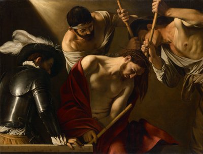 Cristo coroado de espinhos de Caravaggio