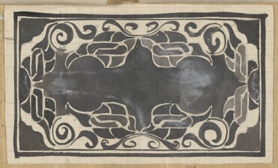 Projeto decorativo de Carel Adolph Lion Cachet