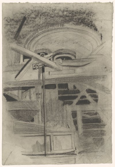 Parte de uma máquina com três velocidades de Carel Adolph Lion Cachet