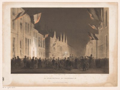 Bredestraat em Leiden iluminado
A Breedestraat quando iluminada (título sobre o objecto) de Carel Christiaan Antony Last