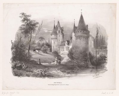 Kasteel Pictura (título da série no objeto) de Carel Christiaan Antony Last