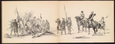 Mascarada dos estudantes de Leiden, 1850 (placa 12)
Intogt de Frederik Hendrik em 