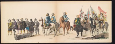 Mascarada dos estudantes de Leiden, 1850 (placa 9)
Intogt de Frederik Hendrik em 