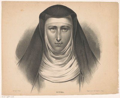 Retrato de uma freira
Pictura (título da série sobre o objecto) de Carel Christiaan Antony Last